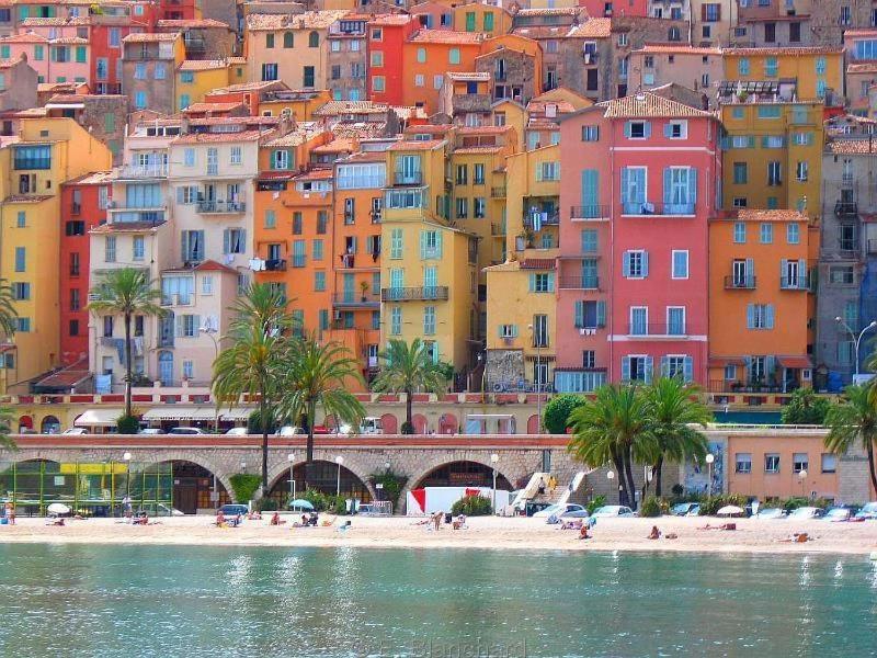 Le Palais - Centre-Ville - Bord De Mer - Terrasse - Wifi Menton Exterior foto